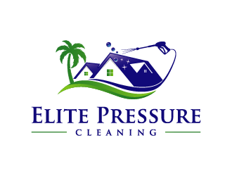 Elite Pressure Cleaning logo design by Chlong2x