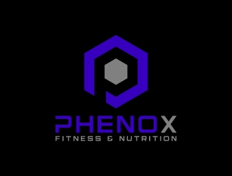 PhenoX Fitness & Nutrition logo design by pambudi