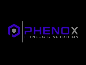 PhenoX Fitness & Nutrition logo design by pambudi