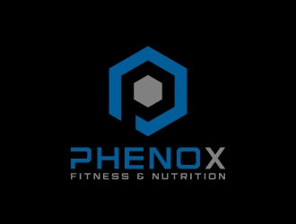 PhenoX Fitness & Nutrition logo design by pambudi