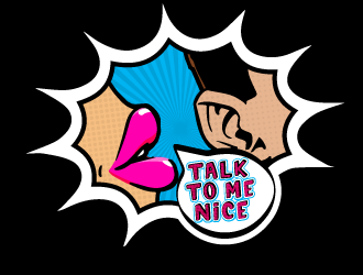 Talk To Me Nice logo design by gearfx