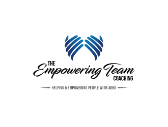 The Empowering Team        Coaching, Helping &amp; Empowering People with ADHD logo design by PRN123