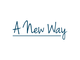 A New Way logo design by p0peye