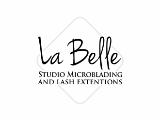 La Belle Studio   Microblading and lash extentions  logo design by hopee