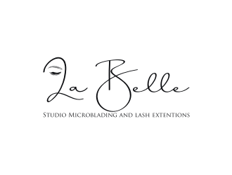 La Belle Studio   Microblading and lash extentions  logo design by RatuCempaka