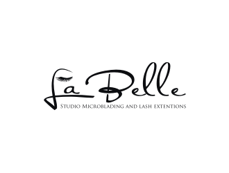 La Belle Studio   Microblading and lash extentions  logo design by RatuCempaka