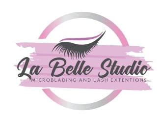 La Belle Studio   Microblading and lash extentions  logo design by AamirKhan