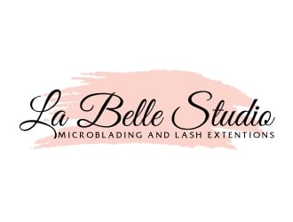 La Belle Studio   Microblading and lash extentions  logo design by AamirKhan