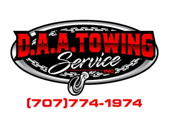 D.A.A. TOWING SERVICE, INC logo design by daywalker