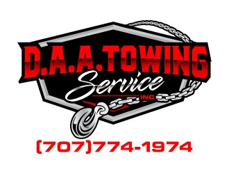 D.A.A. TOWING SERVICE, INC logo design by daywalker