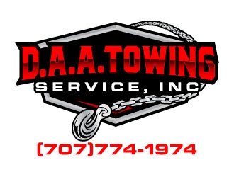 D.A.A. TOWING SERVICE, INC logo design by daywalker