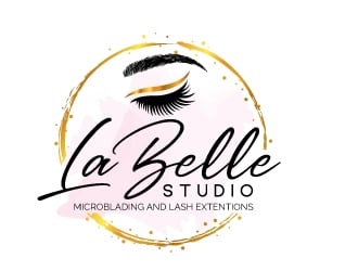 La Belle Studio   Microblading and lash extentions  logo design by jaize