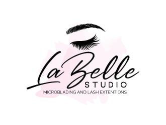 La Belle Studio   Microblading and lash extentions  logo design by jaize