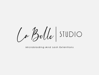 La Belle Studio   Microblading and lash extentions  logo design by berkahnenen