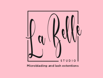 La Belle Studio   Microblading and lash extentions  logo design by berkahnenen