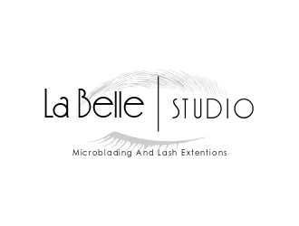 La Belle Studio   Microblading and lash extentions  logo design by berkahnenen