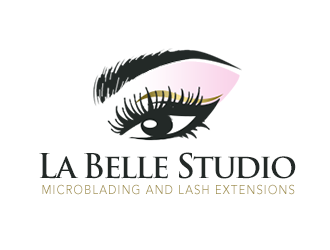 La Belle Studio   Microblading and lash extentions  logo design by kunejo