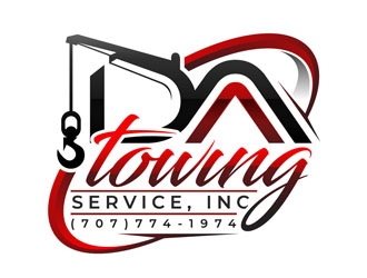 D.A.A. TOWING SERVICE, INC logo design by DreamLogoDesign