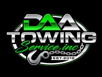 D.A.A. TOWING SERVICE, INC logo design by DreamLogoDesign