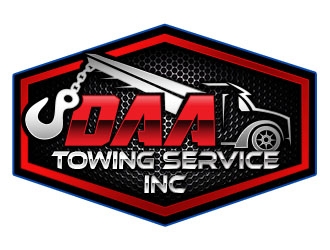 D.A.A. TOWING SERVICE, INC logo design by Benok