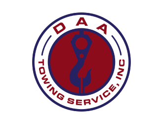 D.A.A. TOWING SERVICE, INC logo design by nona