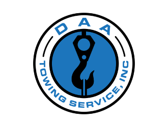 D.A.A. TOWING SERVICE, INC logo design by nona