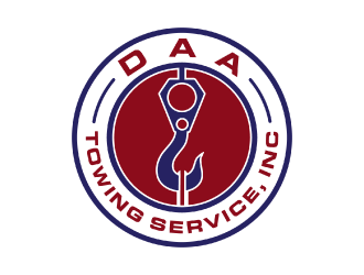 D.A.A. TOWING SERVICE, INC logo design by nona