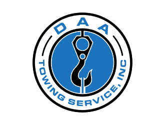 D.A.A. TOWING SERVICE, INC logo design by nona