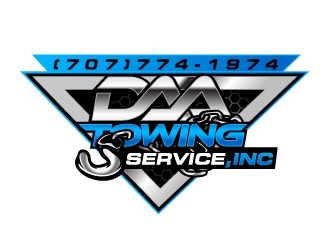 D.A.A. TOWING SERVICE, INC logo design by aRBy