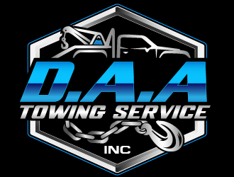 D.A.A. TOWING SERVICE, INC logo design - 48hourslogo.com