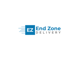 End Zone Delivery (focus in EZ) logo design by haidar