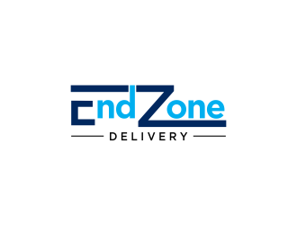 End Zone Delivery (focus in EZ) logo design by oke2angconcept