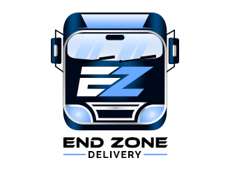 End Zone Delivery (focus in EZ) logo design by ProfessionalRoy