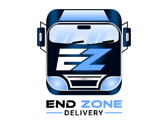 End Zone Delivery (focus in EZ) logo design by ProfessionalRoy