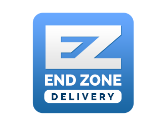 End Zone Delivery (focus in EZ) logo design by ProfessionalRoy