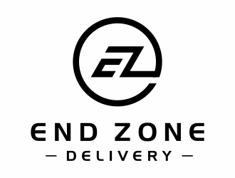 End Zone Delivery (focus in EZ) logo design by menanagan