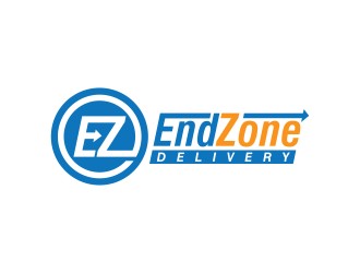 End Zone Delivery (focus in EZ) logo design by pakderisher