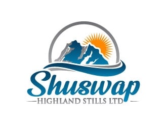 Shuswap Highland Stills LTD logo design by KDesigns