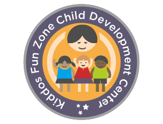 Kiddos Fun Zone Child Development Center Logo Design