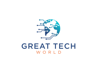 Great Tech World logo design by Kanya