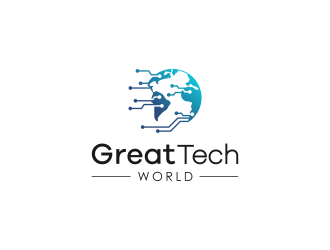 Great Tech World logo design by Kanya