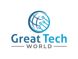 Great Tech World logo design by pixalrahul