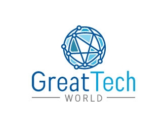 Great Tech World logo design by pixalrahul