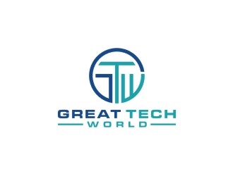 Great Tech World logo design by bricton