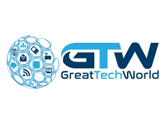 Great Tech World logo design by jaize