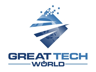 Great Tech World logo design by Abril