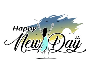 Happy New Day LLC logo design by DreamLogoDesign