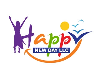 Happy New Day LLC logo design by DreamLogoDesign