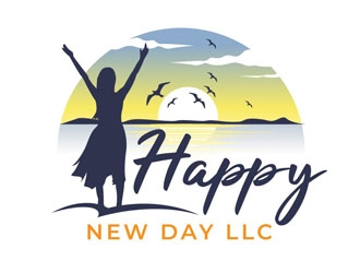 Happy New Day LLC logo design by DreamLogoDesign