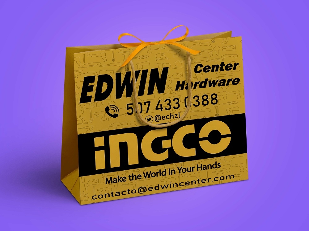 EDWIN CENTER HARDWARE logo design by bulatITA